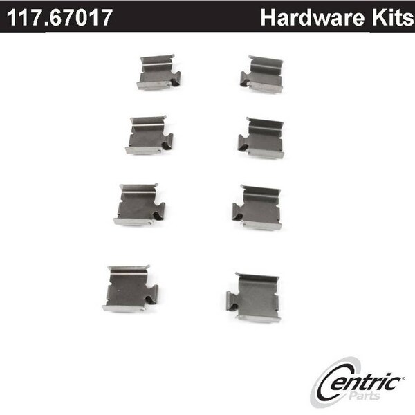 Centric Parts Disc Brake Hardware Kit, 117.67017 117.67017 - main